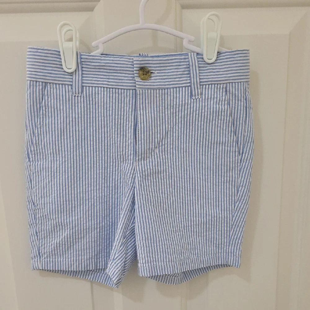 Janie and Jack Seersucker Shorts